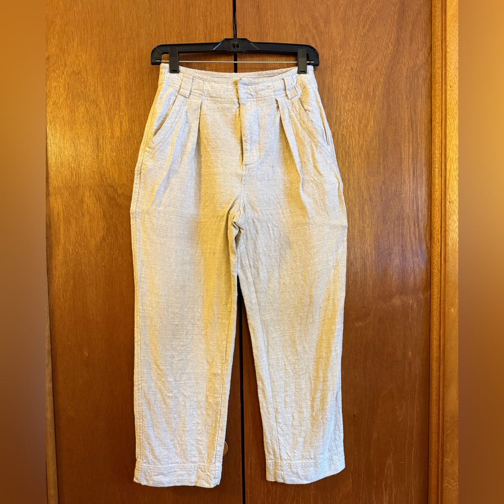 Free People Casual Linen Pants